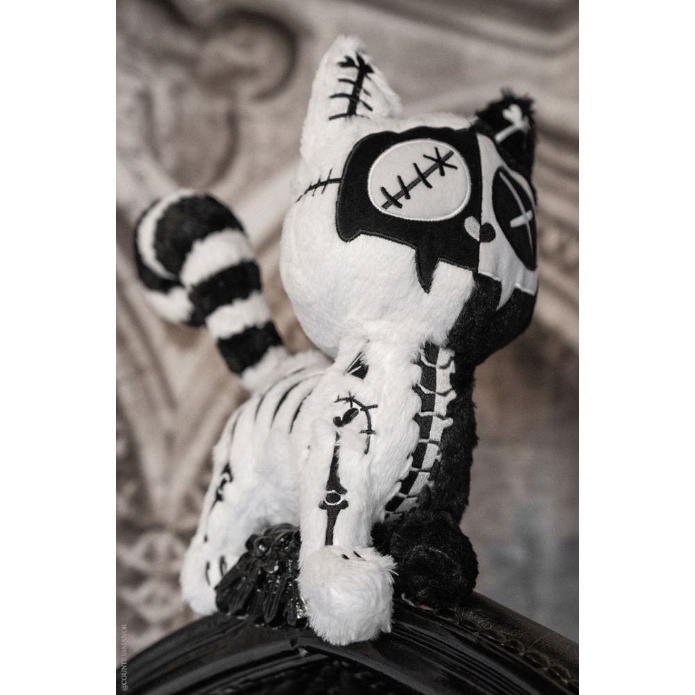 Vampire Freaks - Stitch Kitty Plush toy - White/Black